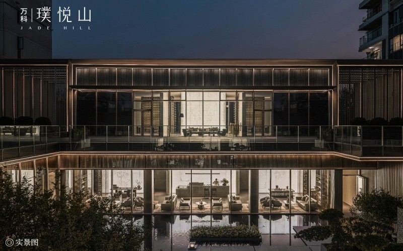 万科璞悦山实景图