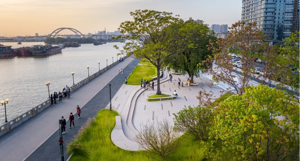 越秀江湾潮起实景图