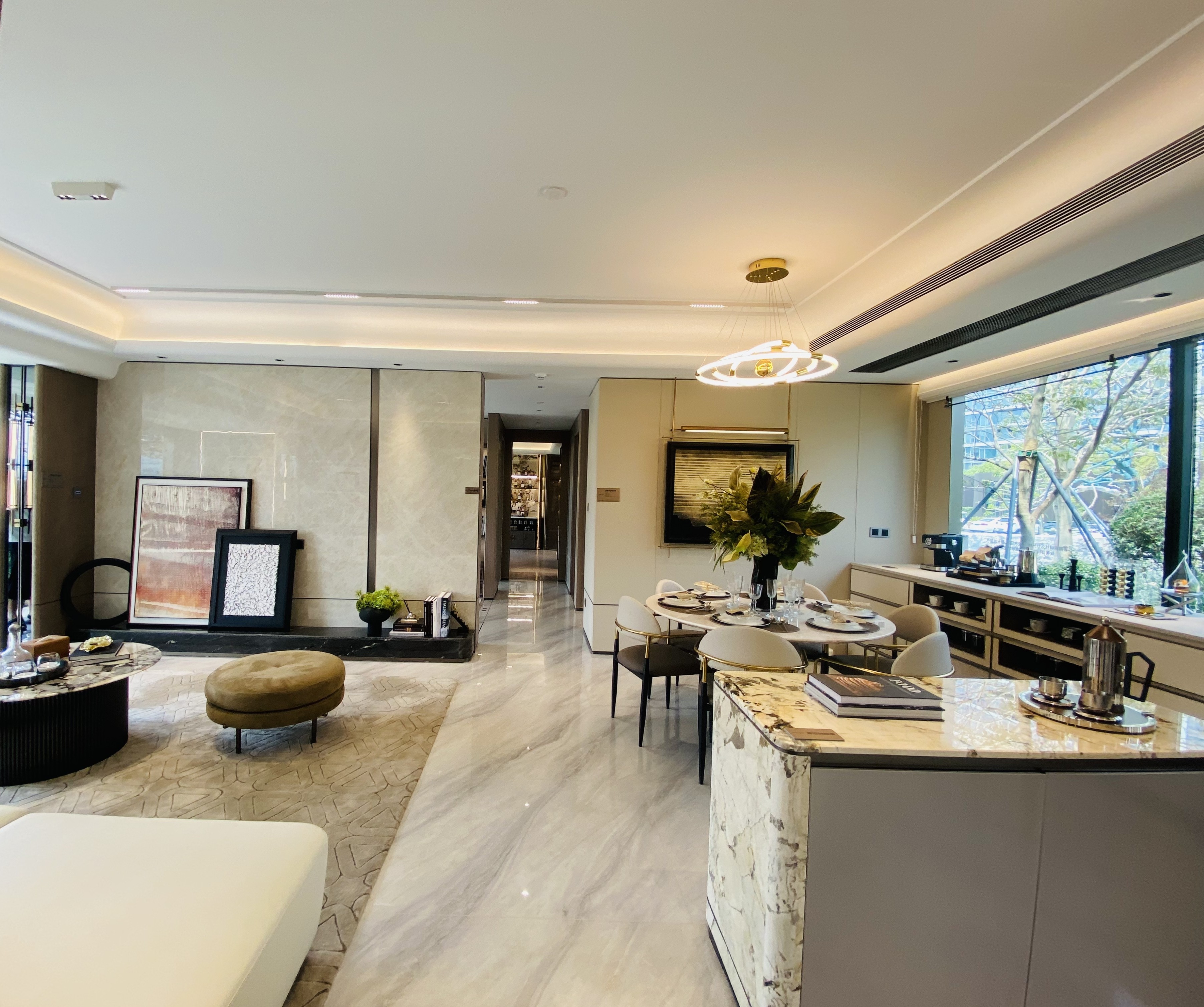 越秀江湾潮起样板间