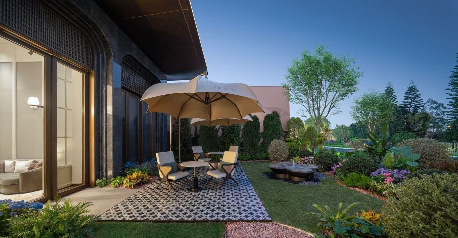 绿城馥香园实景图