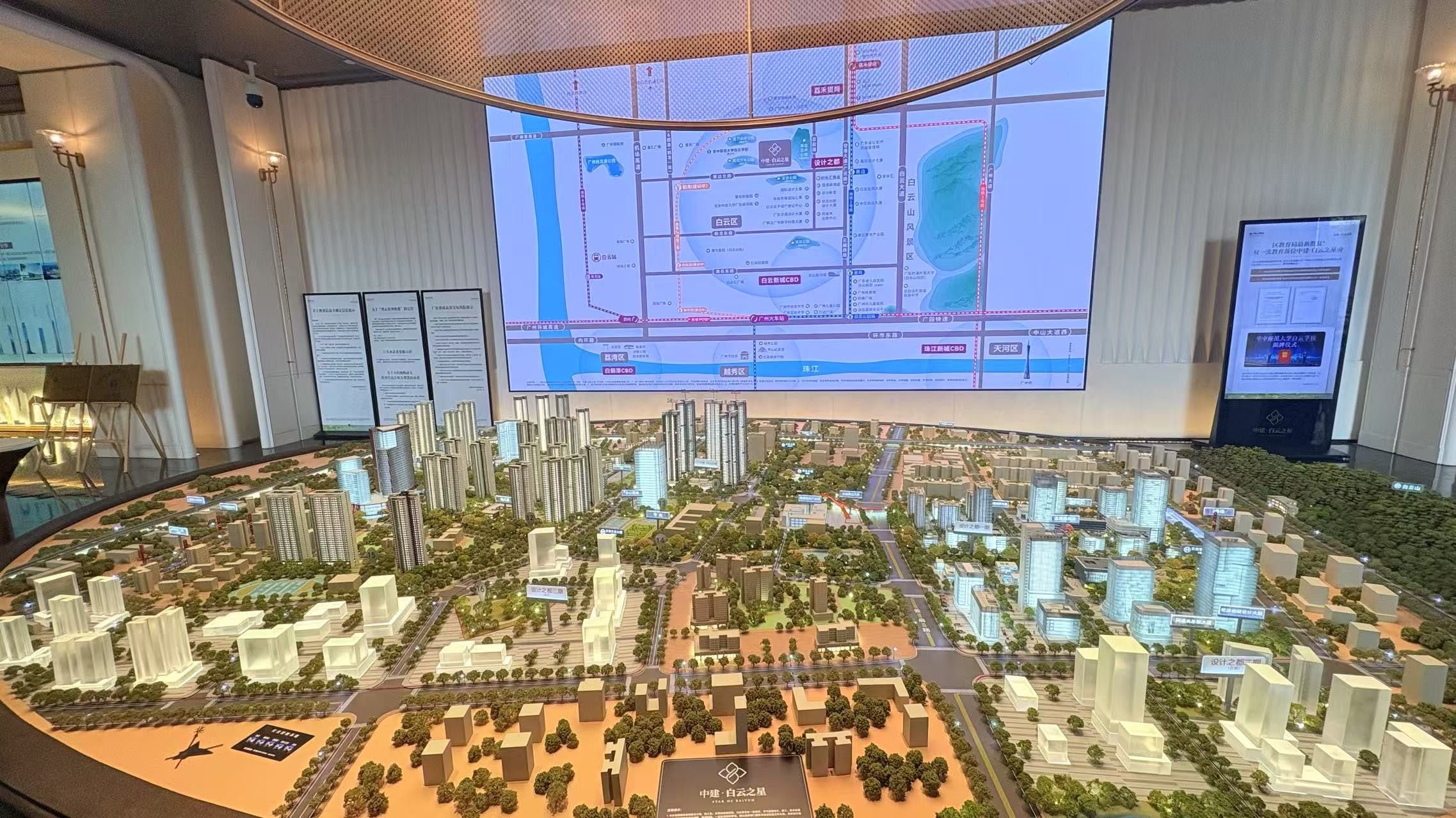 中建白云之星实景图