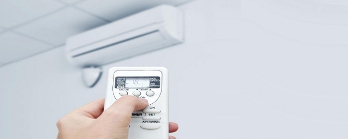 空调遥控制热是什么标志