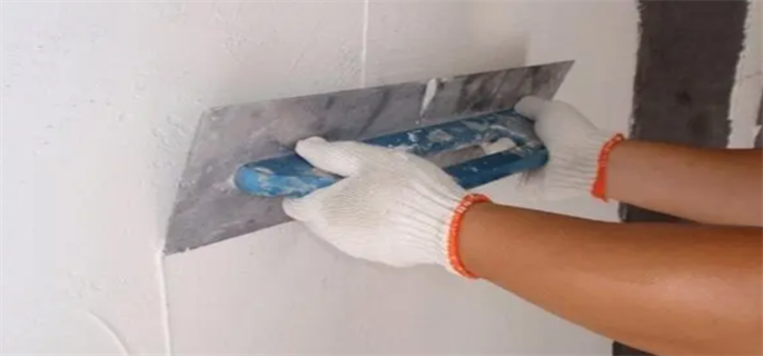 白水泥刮墙使用方法
