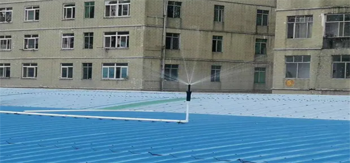 屋顶喷淋降温安装方法