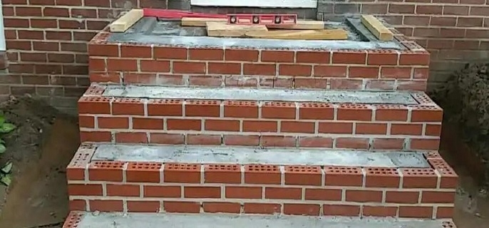 砖砌台阶施工方法