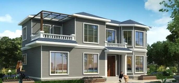 农村老式两层楼房是什么结构