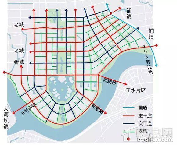 汉中道路规划图图片