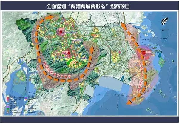 全面前进两湾两城两形态东部新区已成温岭发展新中心