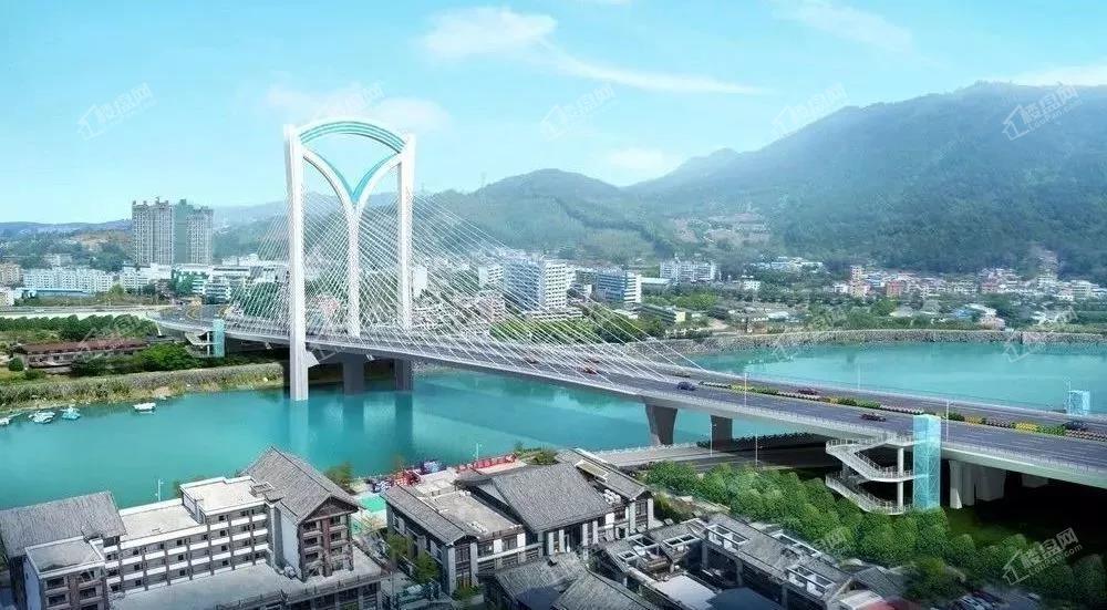 二) 倚靠桥通与路通 繁荣文旅商业圈 韶关奥园与十里亭片区隔武江相望