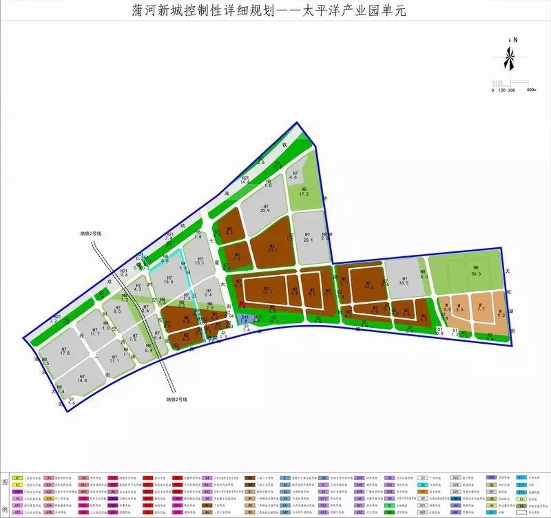 沈北新区太平洋产业园单元规划图