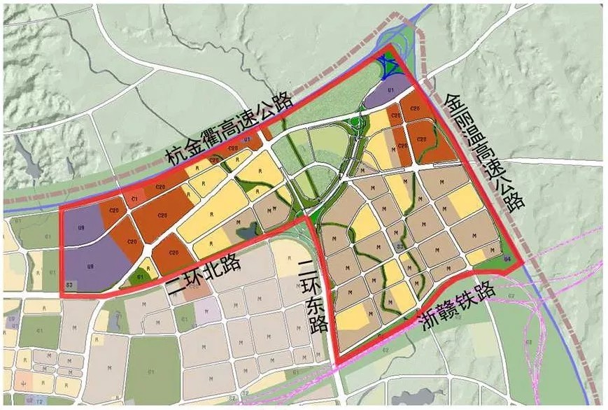 金华东仙桥区块迎来大开发,规划局发布规划修改草案公告