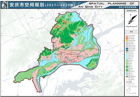 安庆城市规划图图片