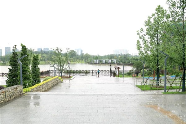 萍乡经开区翠湖花园小区,金融商务区,翠湖公园六月最新详细进展来了!