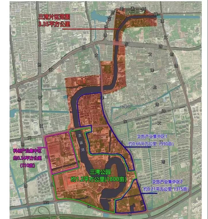 扬州三湾公园未来规划图片