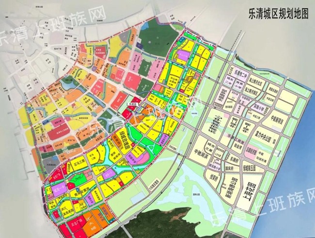 乐清市北白象镇规划图图片