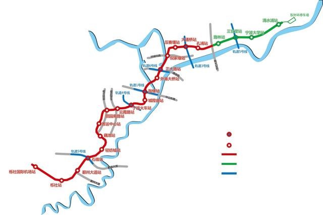 6年後,寧波7條地鐵線全部通車