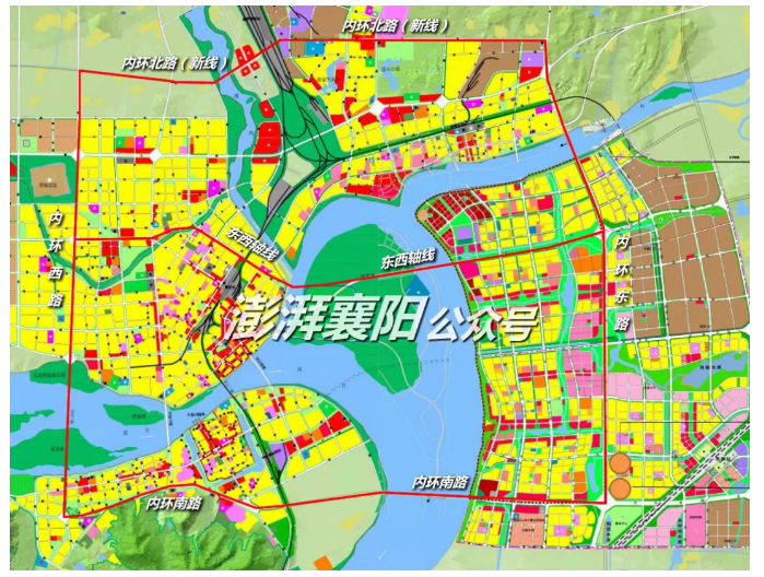 襄阳内环北线规划图图片