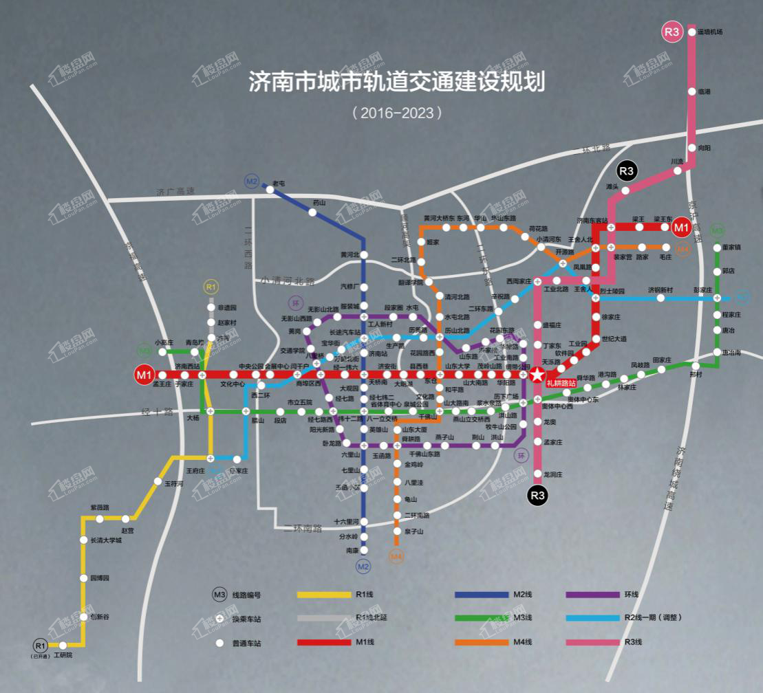 济南地铁齐河R5规划图图片