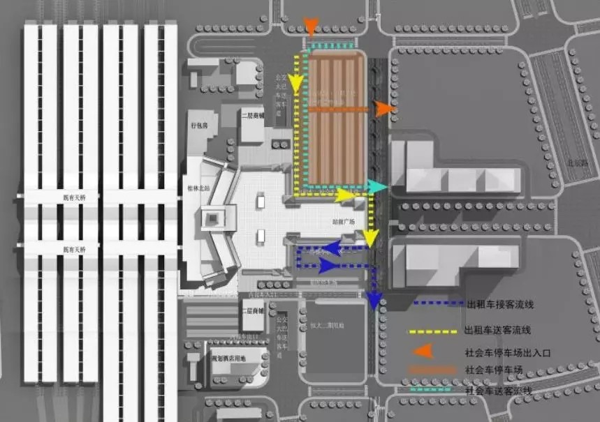 桂林北站震撼桂林北站将被改造成这样海量效果图提前曝光