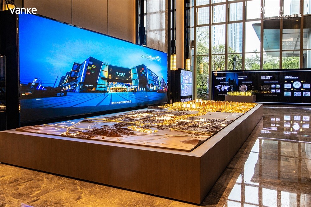 台州万科·心海上城万达,希尔顿展厅已开放-台州楼盘网