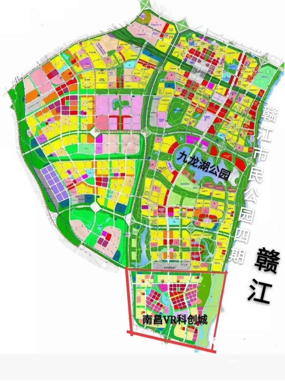 南昌九龙湖区域规划图图片