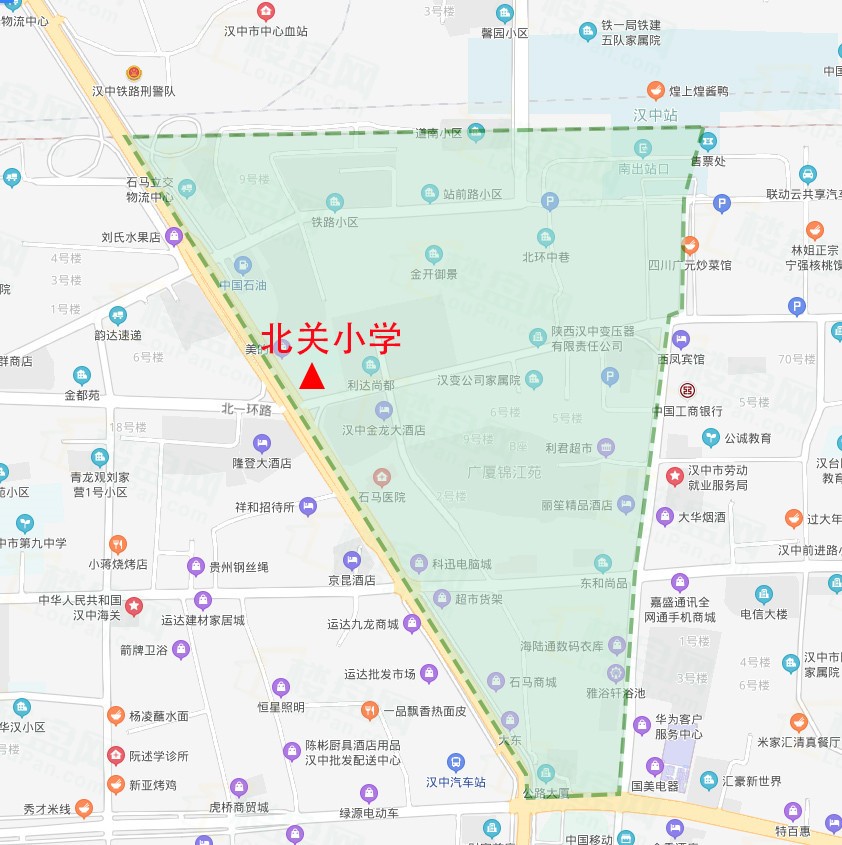 2020汉中中心城区地图出炉,赶紧收藏!
