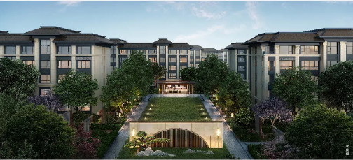 皓月天墅丨五层洋房,临水而歌