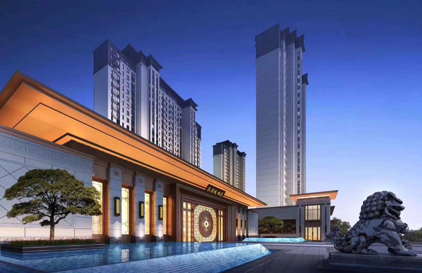 霸州温泉新都孔雀城樾府传承中华传统建筑风格