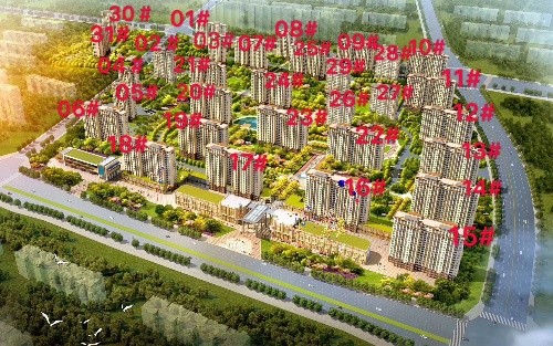 涿州小区高清分布图图片