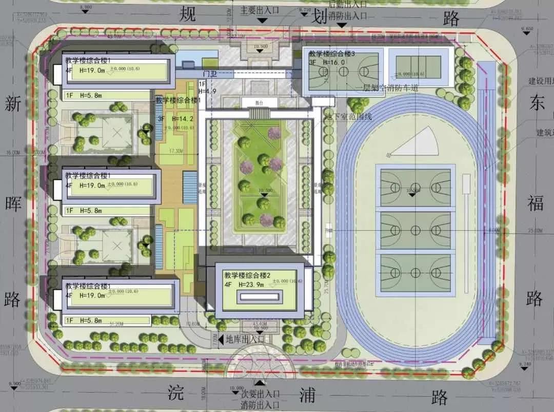 最快明年招生又一所新小学开建总造价近1亿
