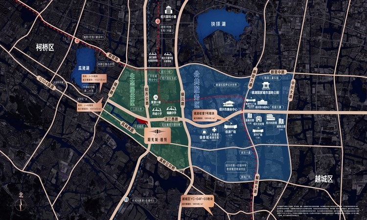 绍兴阳光城檀悦周边规划-绍兴楼盘网