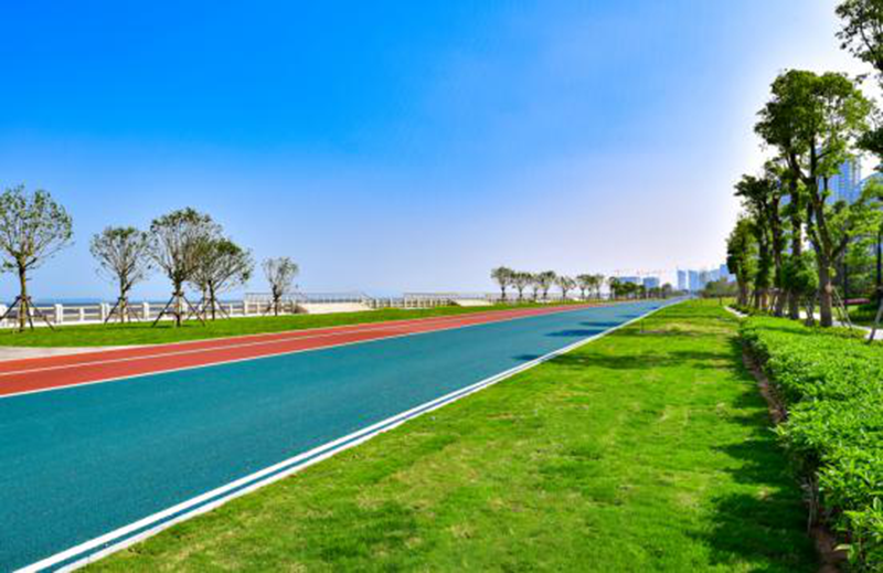 环东海域网红打卡地不仅有沙滩,彩虹跑道,越来越多的文化体育赛事和
