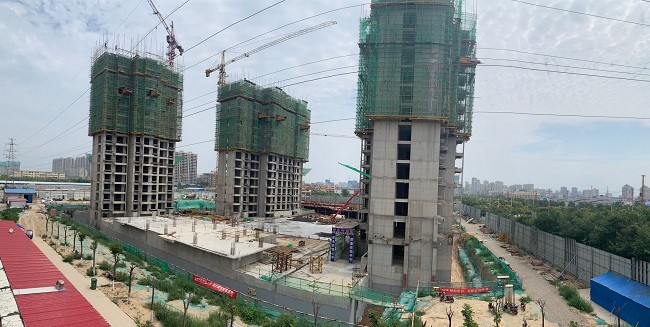 运城弘丰源天玺城火热预售中天玺城最新工程播报