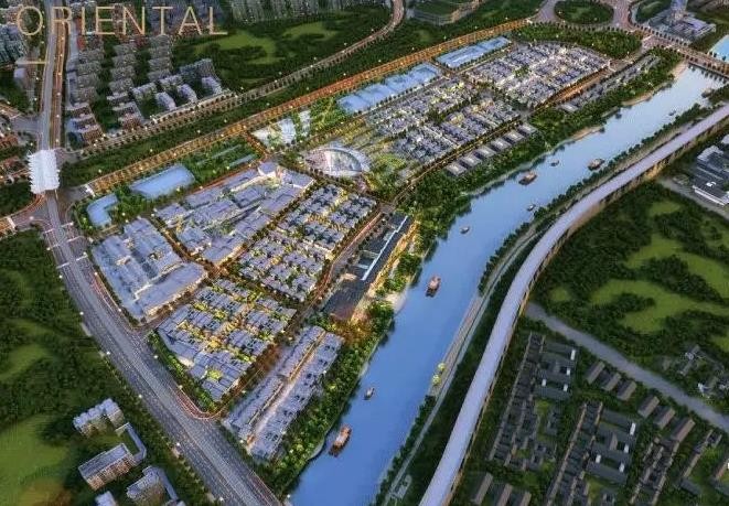 越城天地中心首开时间待定预计首推出紧邻秦淮河的别墅