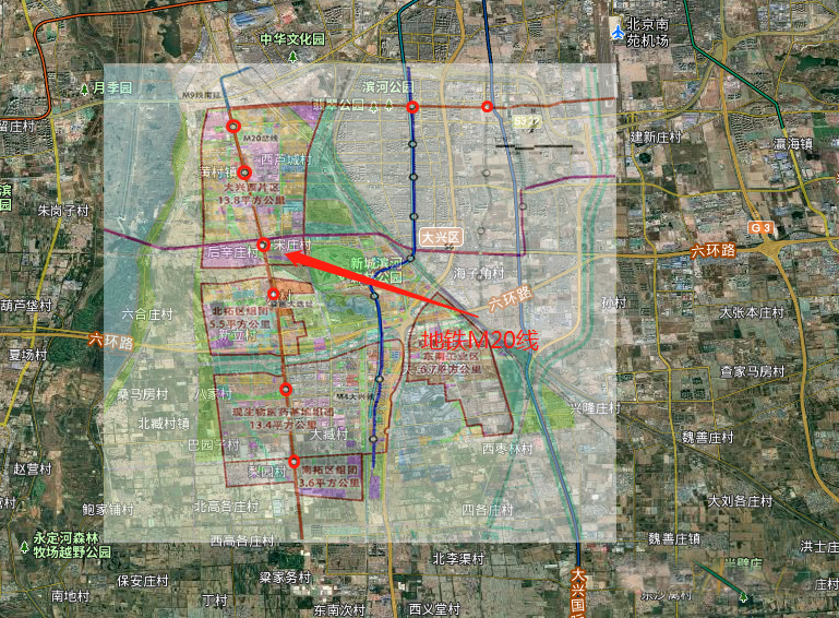固安通勤新走廊!大兴两条地铁最新路线图曝光!