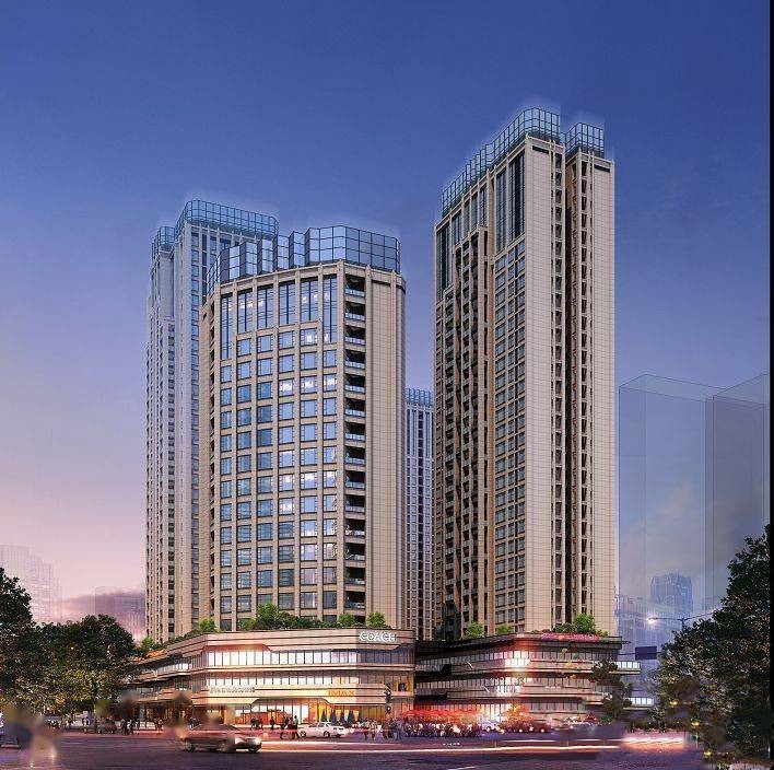 多栋近100米的高楼!