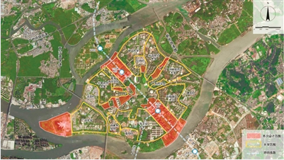 广州大学城城市设计范围