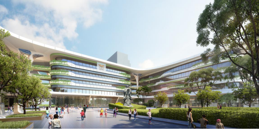 北海巴川中学效果图end关注我们免责声明:1,项目推广名:【曲江新鸥鹏