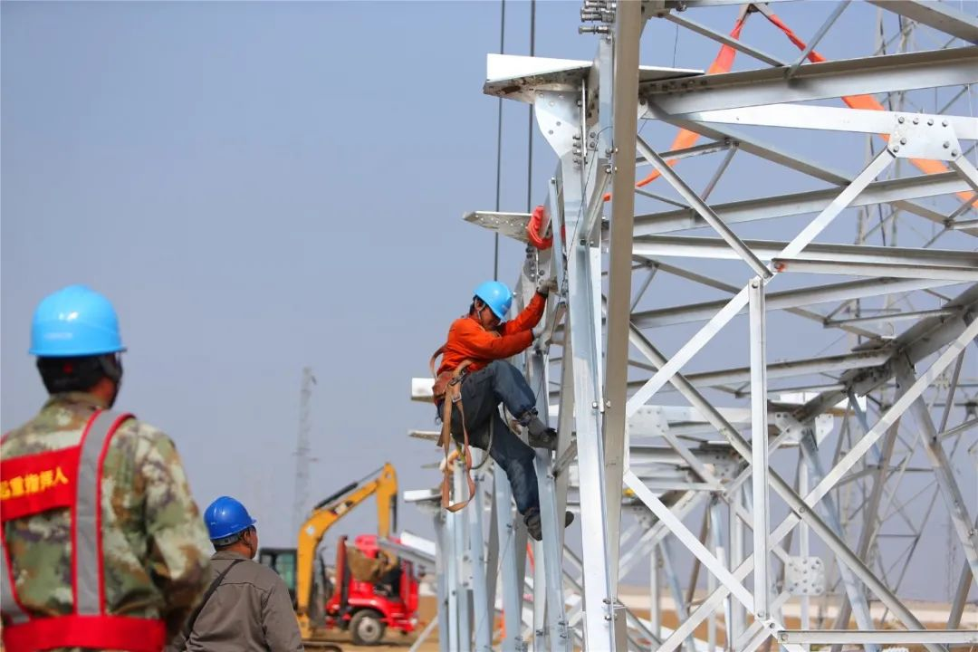 蚌埠水蚌线外迁项目最新工程进展杆塔搬家工期已定