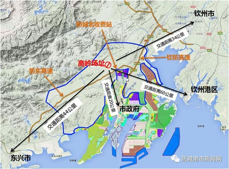 围观|广西防城港市要建机场,力争2021年底前开工