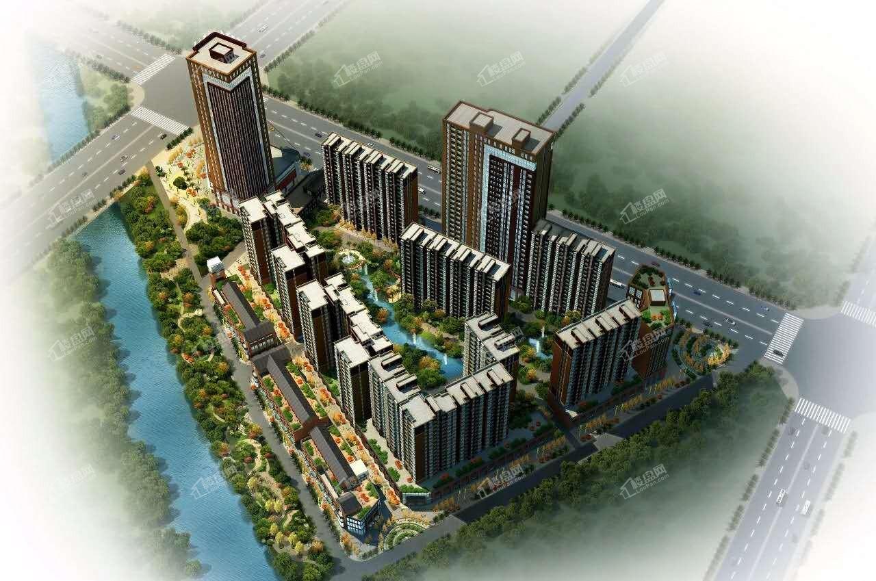 云健·水岸雅苑鸟瞰图