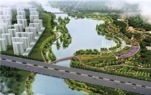 泰安明堂河设计规划图片