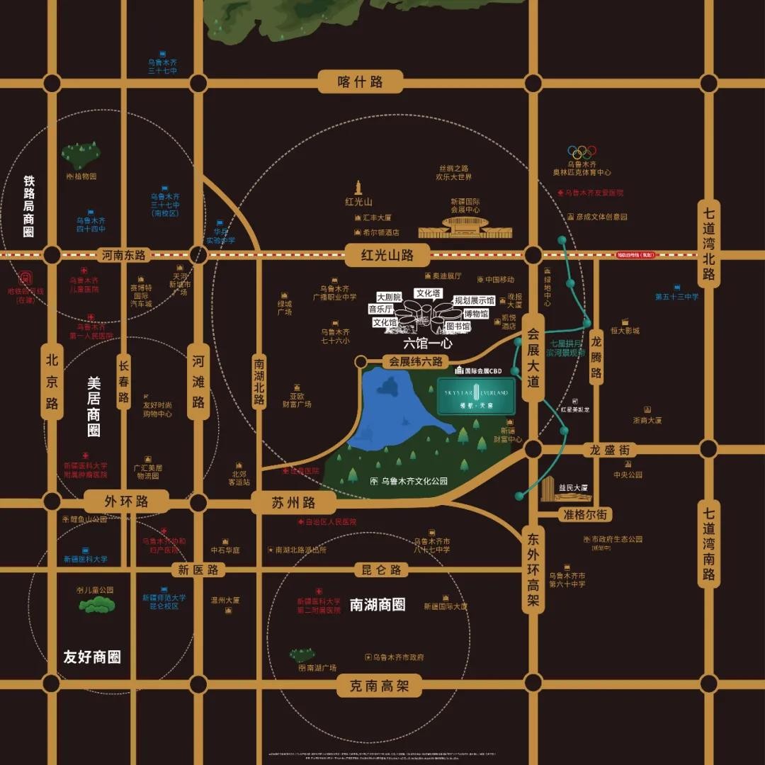 重磅！乌市地铁4号线计划2021年底试运营，沿线16盘可买（附线路图＋站点）(图12)