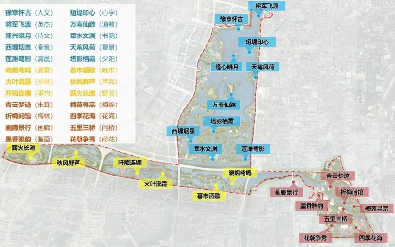 象湖梅湖风景区规划,南昌梅湖景区,象湖梅湖项目