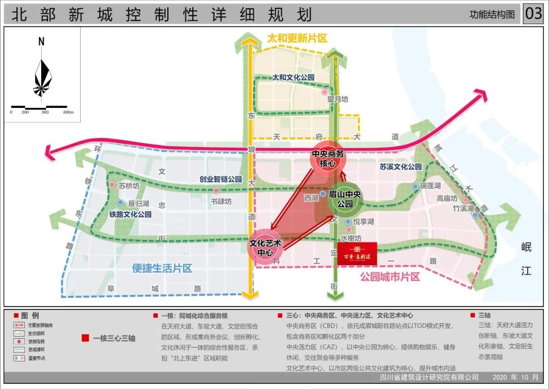 眉山城北新区规划图图片