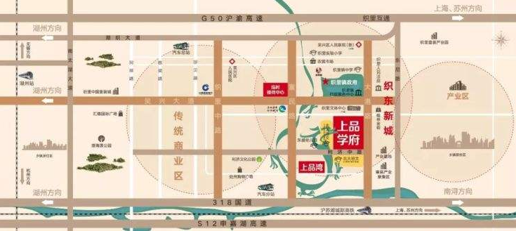 当代MOMΛ上品学府地址及配套图