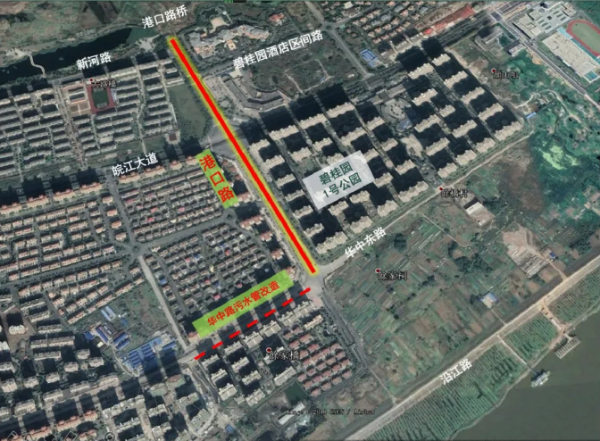 安庆市港口路（新河路一华中路）改造工程规划方案出炉！
