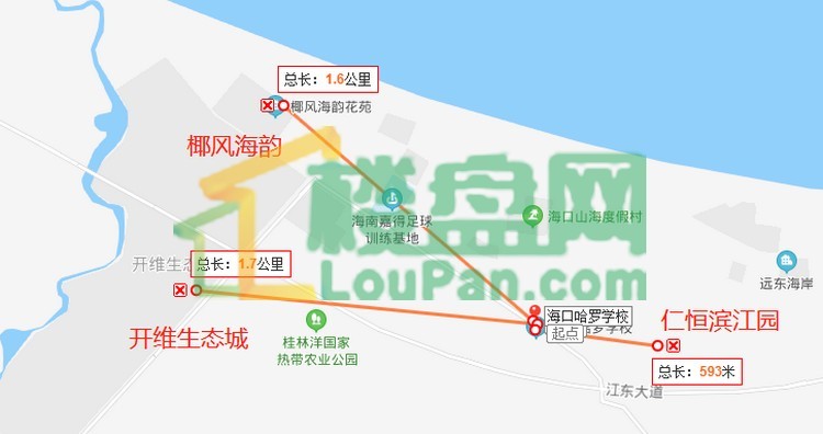 海口江东新区9个重点路网项目,66条市政道路开建→这几个项目独占"