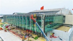 海口江东新区省委党校新校区项目全面封顶