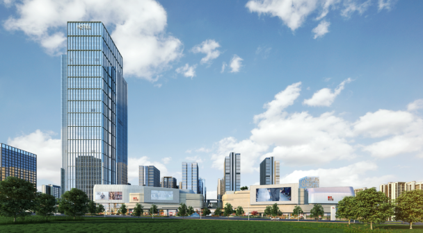 商圈,南坪商圈,商圈,沙坪坝商圈以及华宇城商圈六大商圈串联在一起